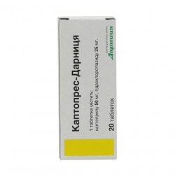 Каптопрес Дарница таблетки 25 мг N20 в Кемерове и области фото