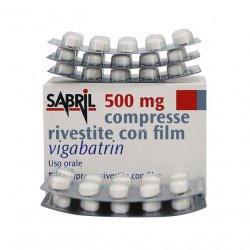 Сабрил (Sabril, Вигабатрин) в таблетках 500мг №50 в Кемерове и области фото