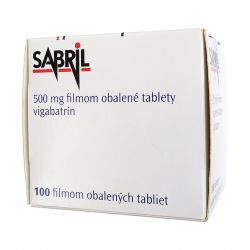 Сабрил (Вигабатрин) таблетки 500мг №100 (100 таблеток) в Кемерове и области фото